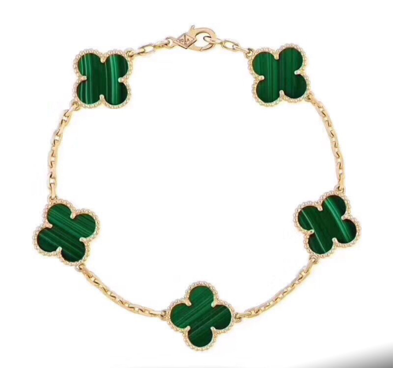 Luxury Quality Clover Bracelet 18k Gold