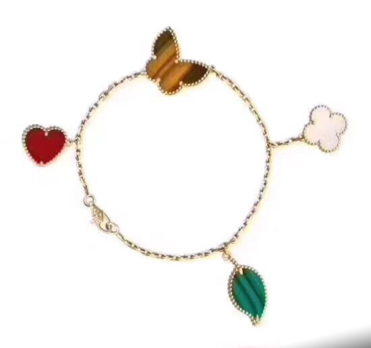 Luxury Quality Clover Bracelet 18k Gold