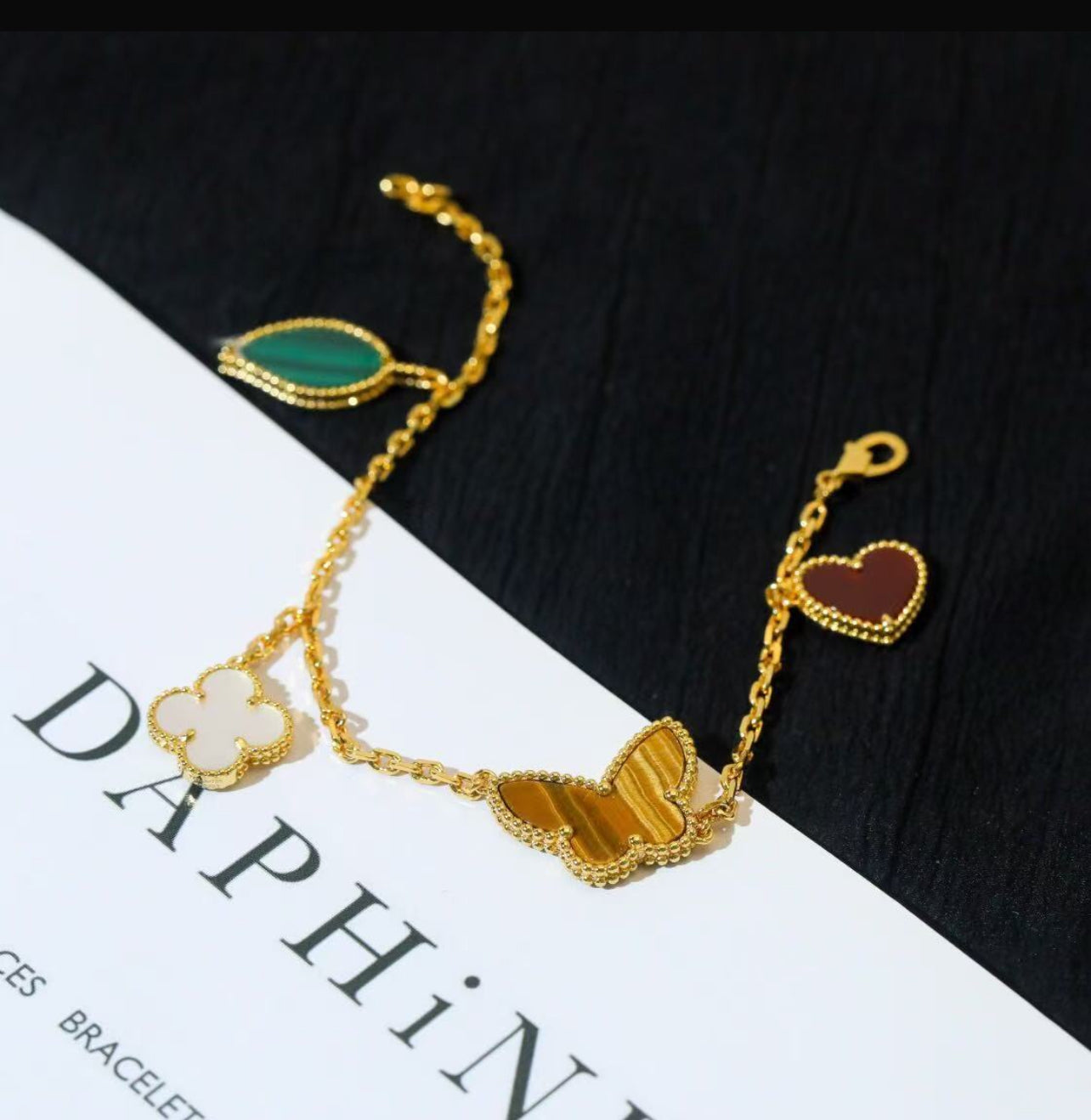 Luxury Quality Clover Bracelet 18k Gold