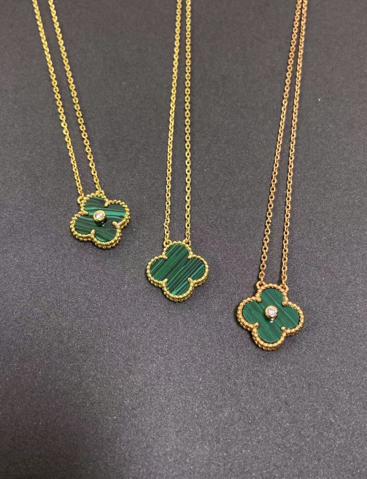 Inspired 18k Luxury Quality Clover Leaf Necklace