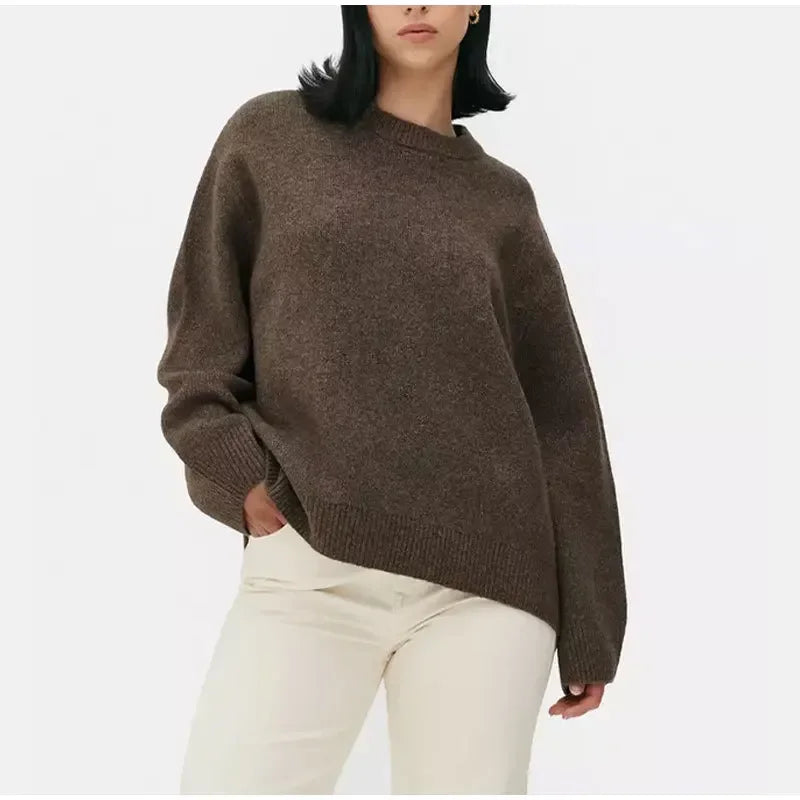 Crew Neck Sweaters - SassQuality