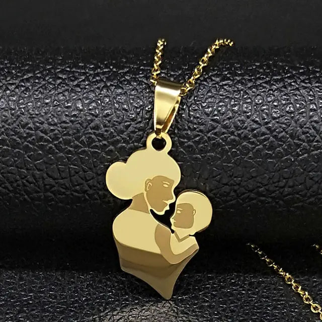 Mom-Child Family Necklace Set - SassQuality