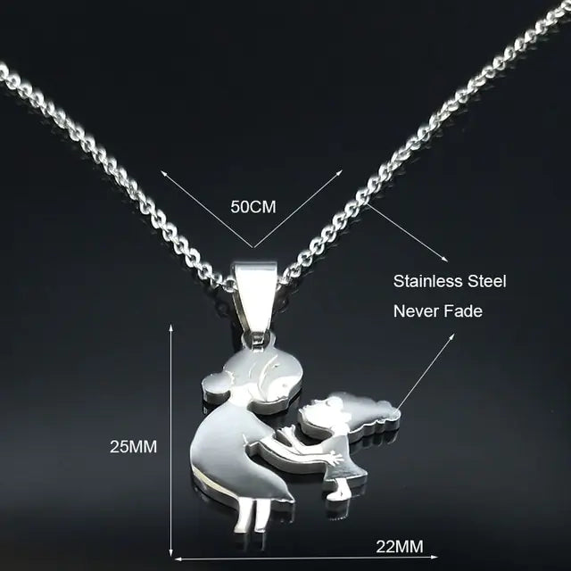 Mom-Child Family Necklace Set - SassQuality