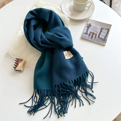 Woolen Yarn Skinny Winter Neckerchief