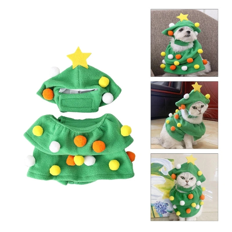 Christmas Pet Costume For Cat Dogs