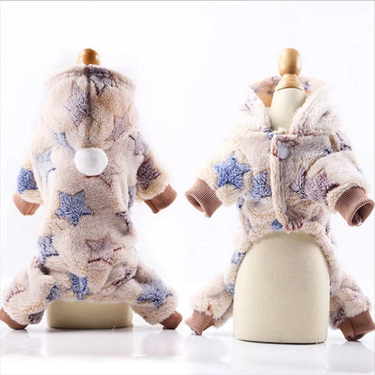 Dog Clothes Pajamas Fleece