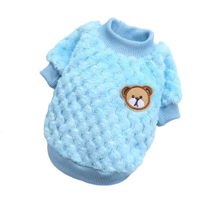 Bear Embroidery Pet Vest - SassQuality