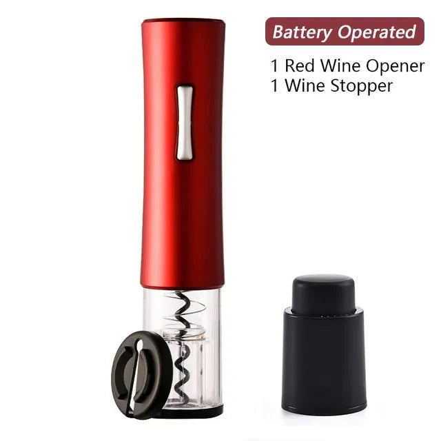 Electric Wine Opener Foil Cutter Jar Opener Kitchen Gadget - SassQuality