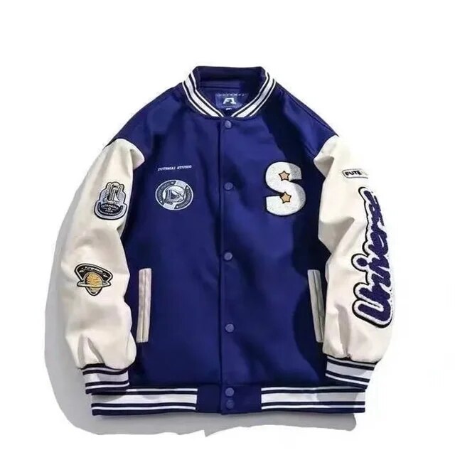 Baseball Bomber Jacket - SassQuality