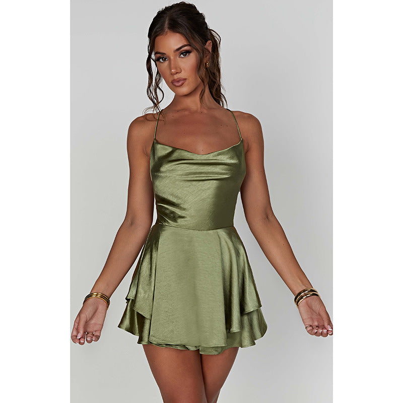 Mini Silk Playsuit - SassQuality