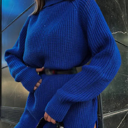 Women's Turtleneck Sweater Dress