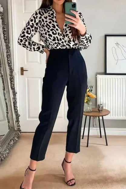 High waist tailored pants - SassQuality