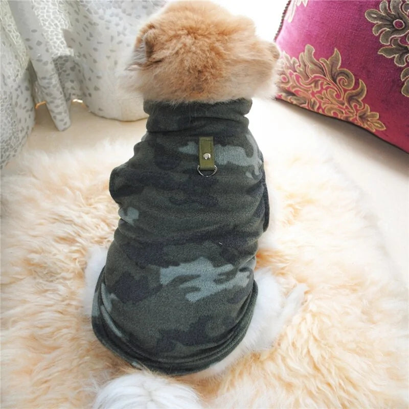 Autumn Winter Soft Fleece Dog Sweater