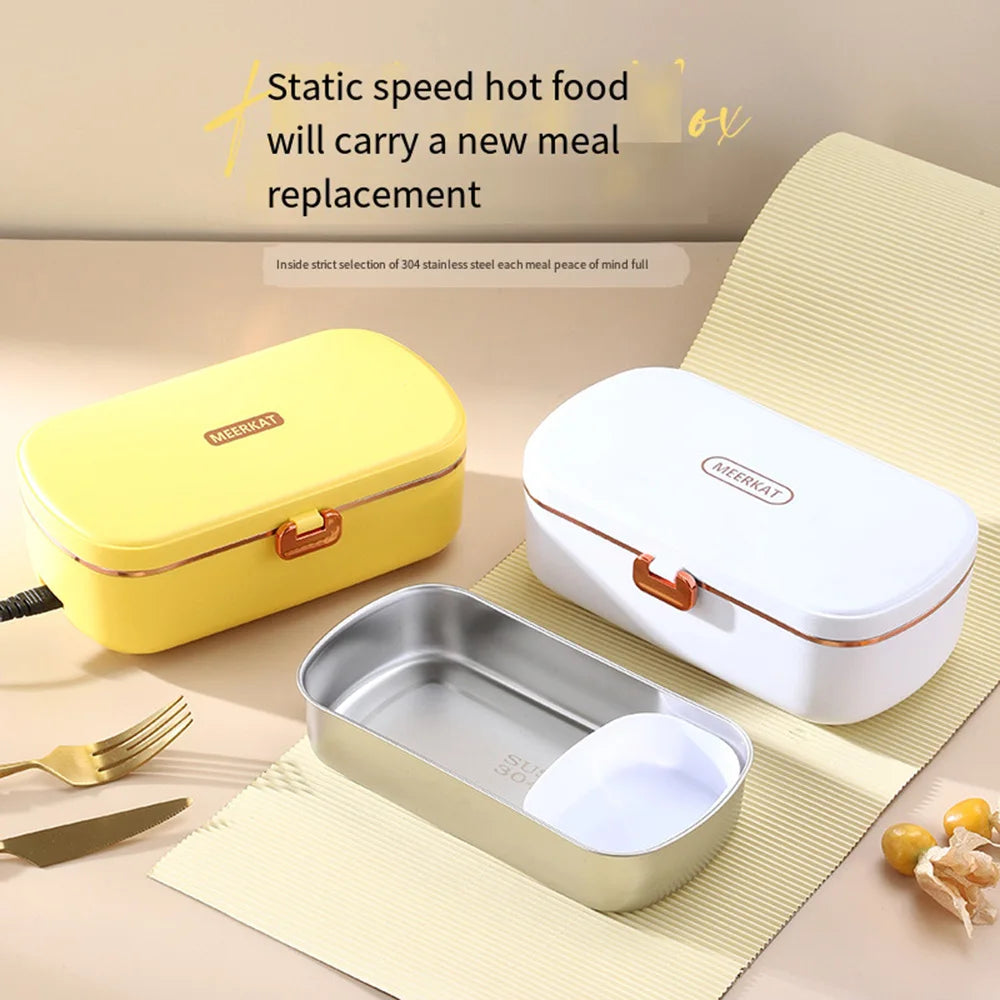 Portable Electric Stainless Steel Lunch Box 50% off* 🍱