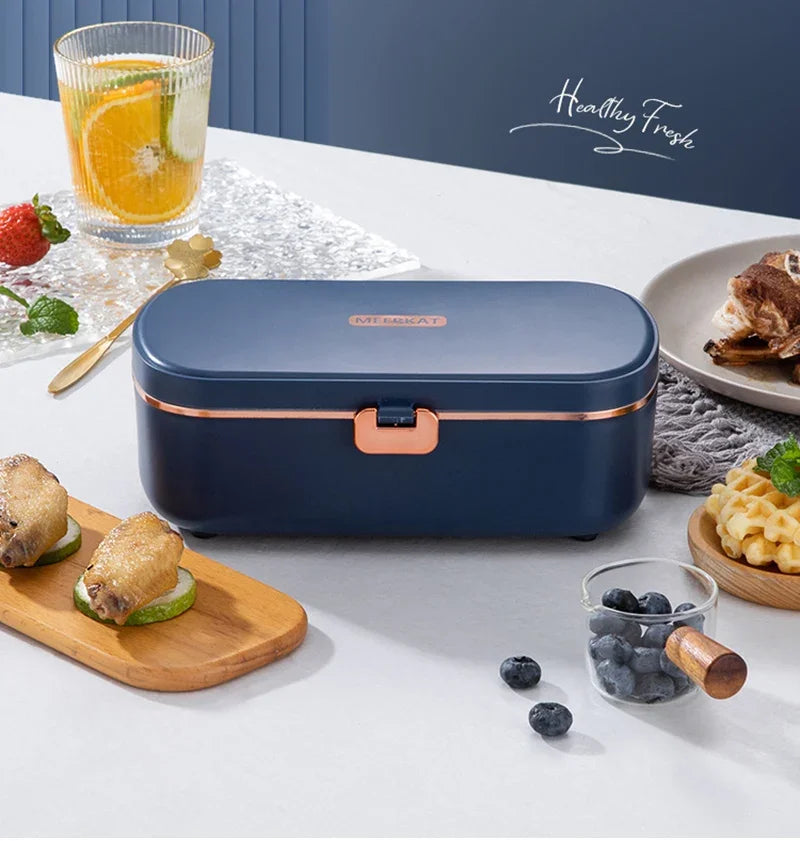 Portable Electric Stainless Steel Lunch Box 50% off* 🍱