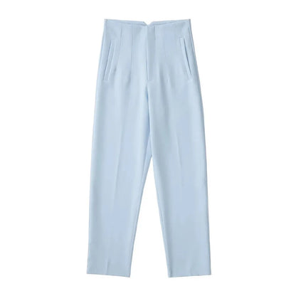 High waist tailored pants - SassQuality