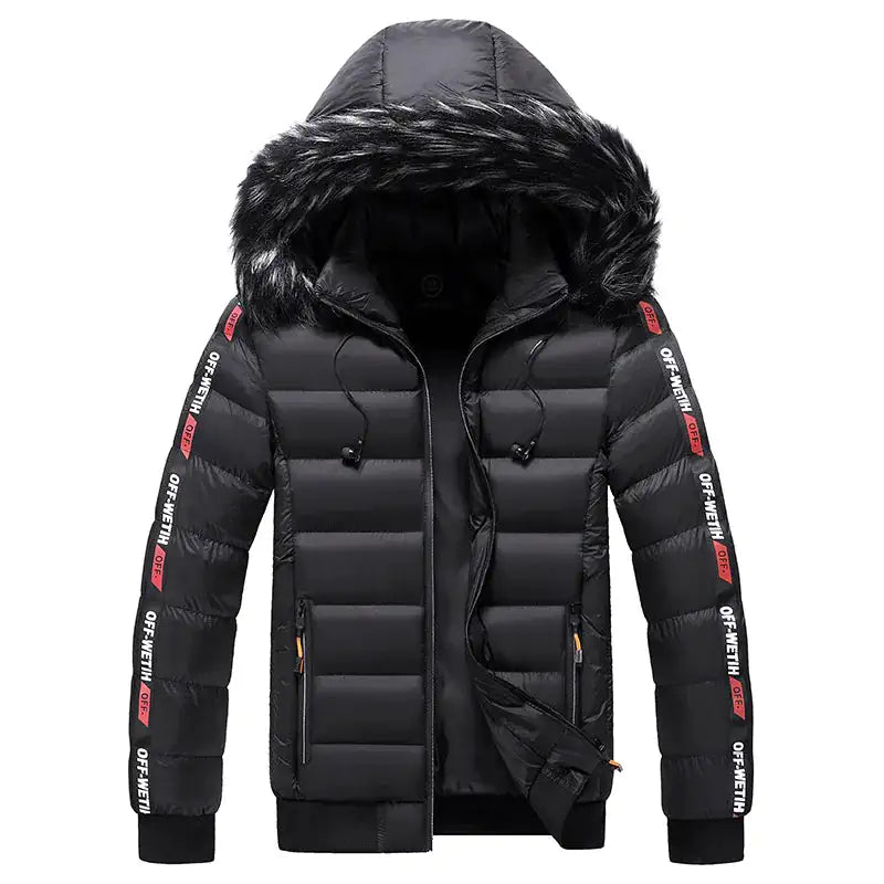 Winter Men Warm Hooded