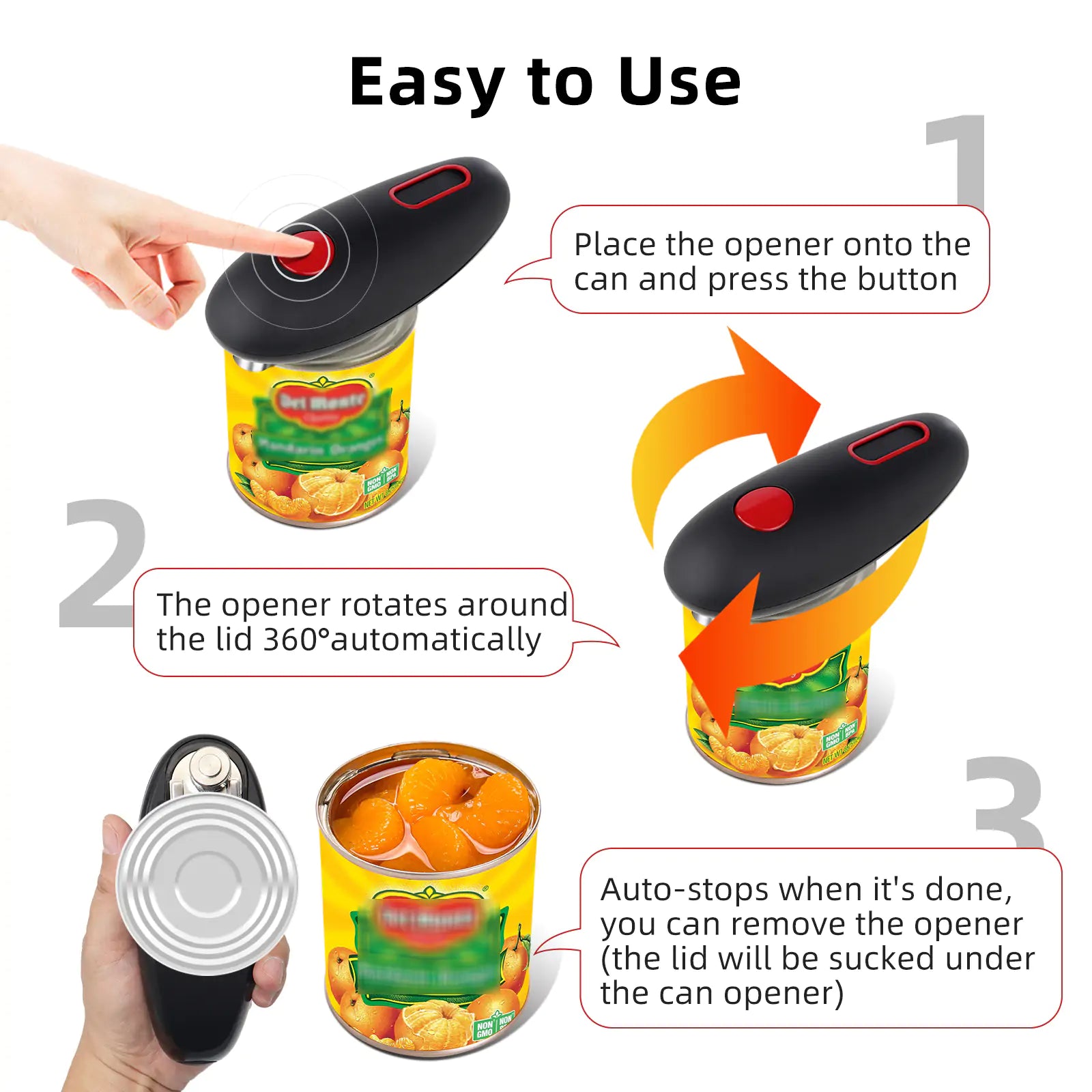 Electric Can Opener - SassQuality