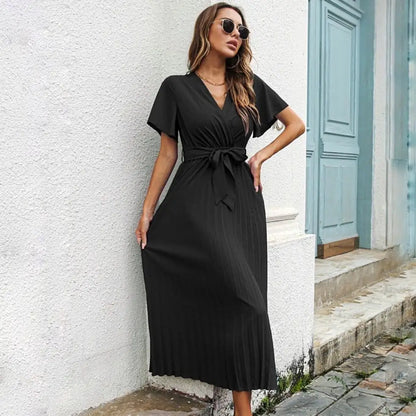 Midi Pleated Diana Dress