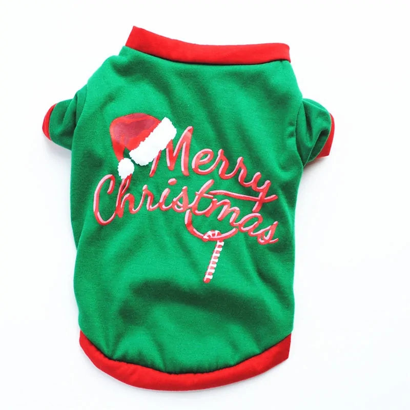 Pet Christmas Vest Shirt