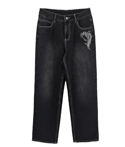 Printed Cargo Jeans - SassQuality