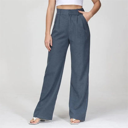 Sass Quality™ Wide Leg Tailored Pants