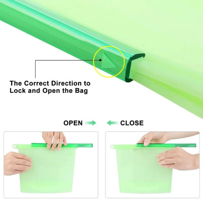 Reusable Silicone Food Bag