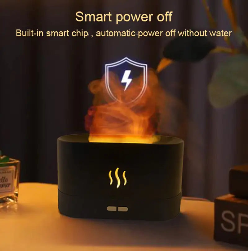 Electric Fire Flame Humidifier - SassQuality