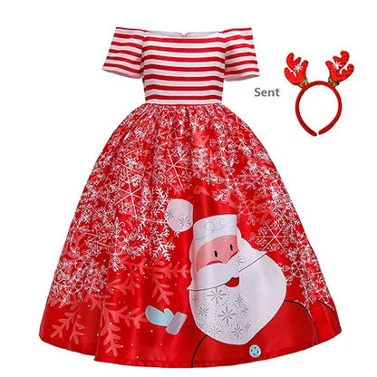 Children's Christmas-Style Dress