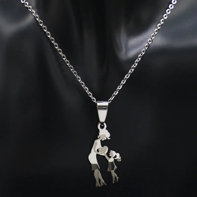 Mom-Child Family Necklace Set - SassQuality
