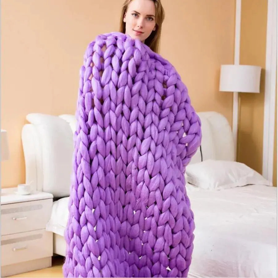 Zen Weighted Knitted Blanket - SassQuality