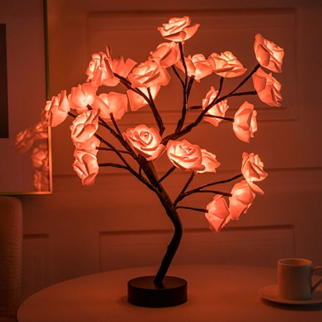 Blossom Bliss Glowing Rose Tree - SassQuality