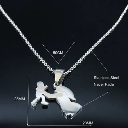 Mom-Child Family Necklace Set - SassQuality