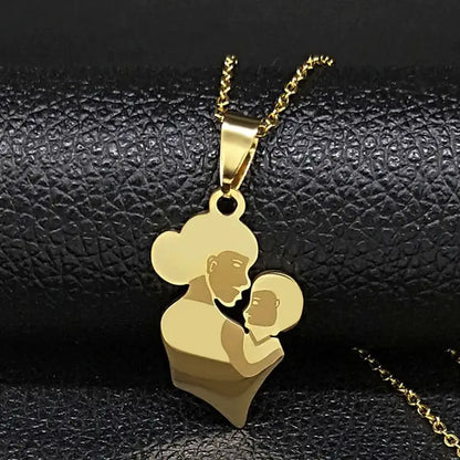 Mom-Child Family Necklace Set - SassQuality