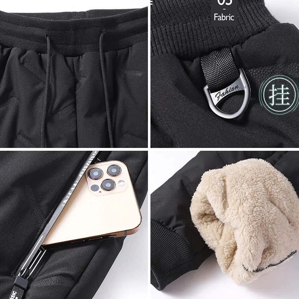 Unisex Fleece Winter Joggers - SassQuality