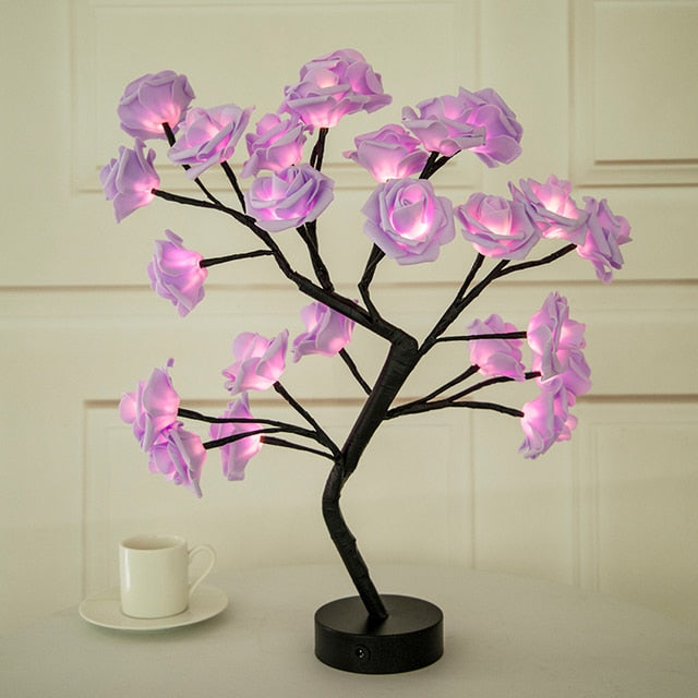 Blossom Bliss Glowing Rose Tree - SassQuality