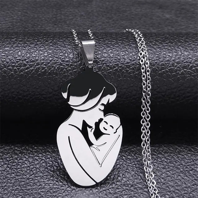 Mom-Child Family Necklace Set - SassQuality