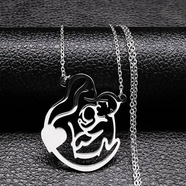 Mom-Child Family Necklace Set - SassQuality