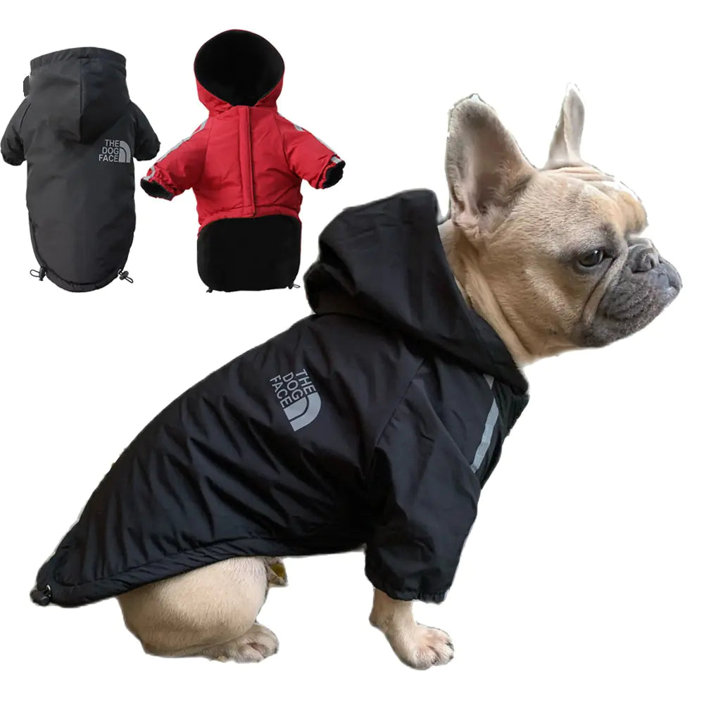 Reflective Pet Hooded Jacket - SassQuality